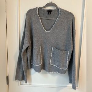 Christian Lacroix grey sweater